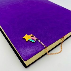 adorable unique bookmark - shooting star 💫